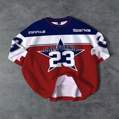 Sublimition Drop Shoulder T-Shirt For Men