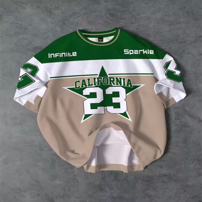 Sublimition Drop Shoulder T-Shirt For Men