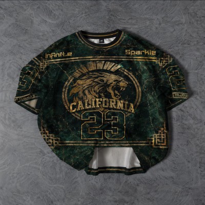 Sublimition Drop Shoulder T-Shirt For Men