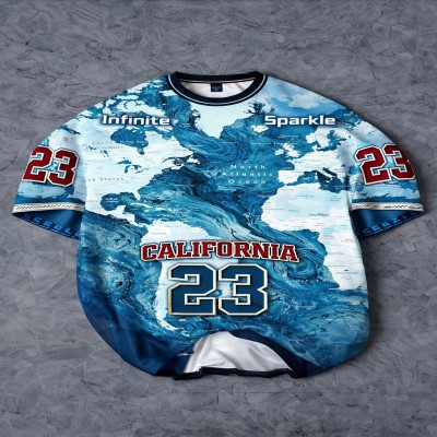 Sublimition Drop Shoulder T-Shirt For Men