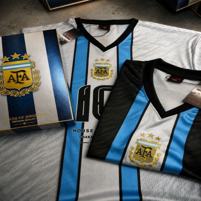 Argentina Combo drop shoulder tshirt