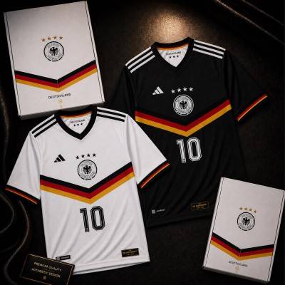 Germany Fan jersey for men Combo white and black