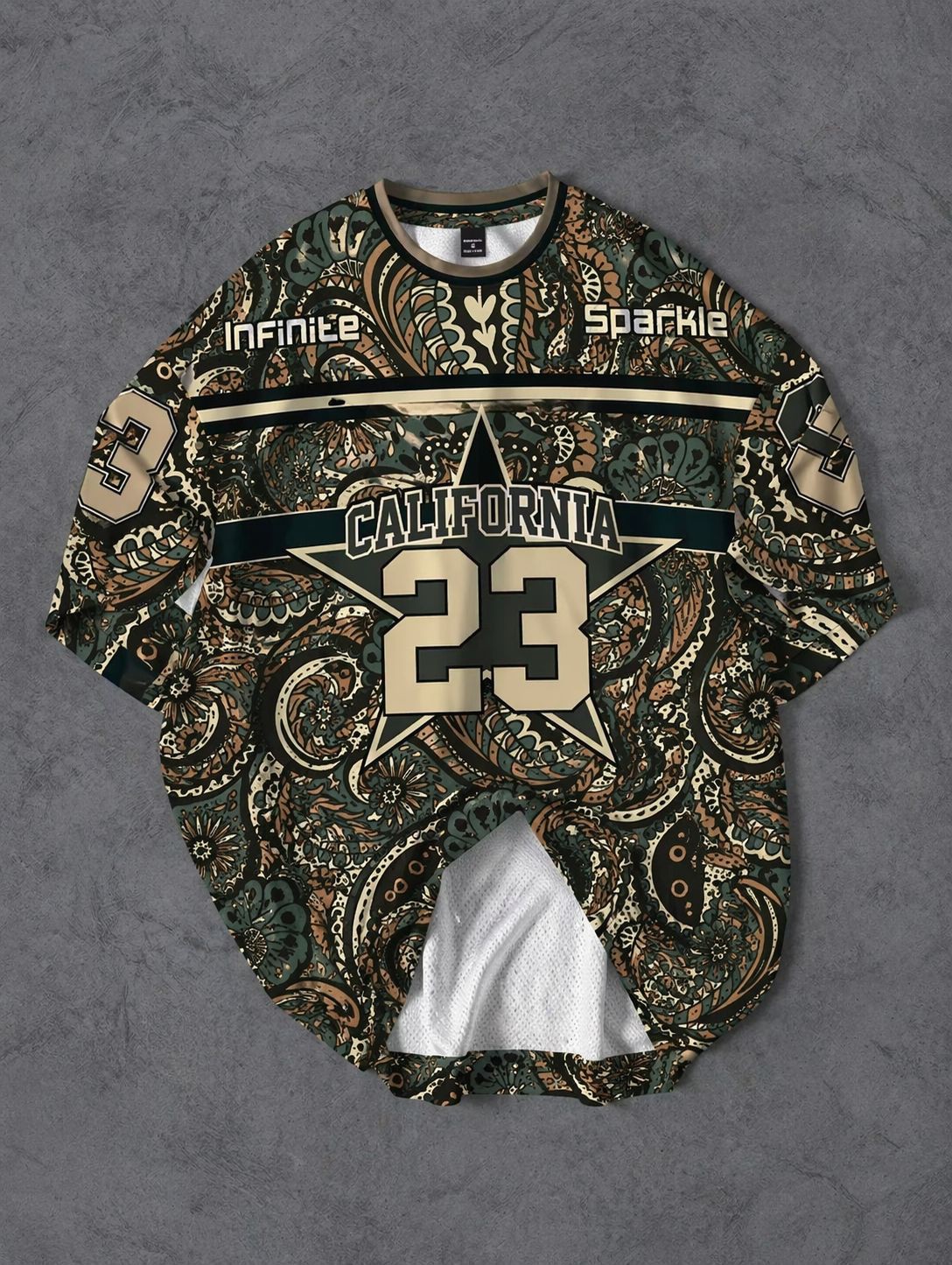 Sublimition Drop Shoulder T-Shirt For Men