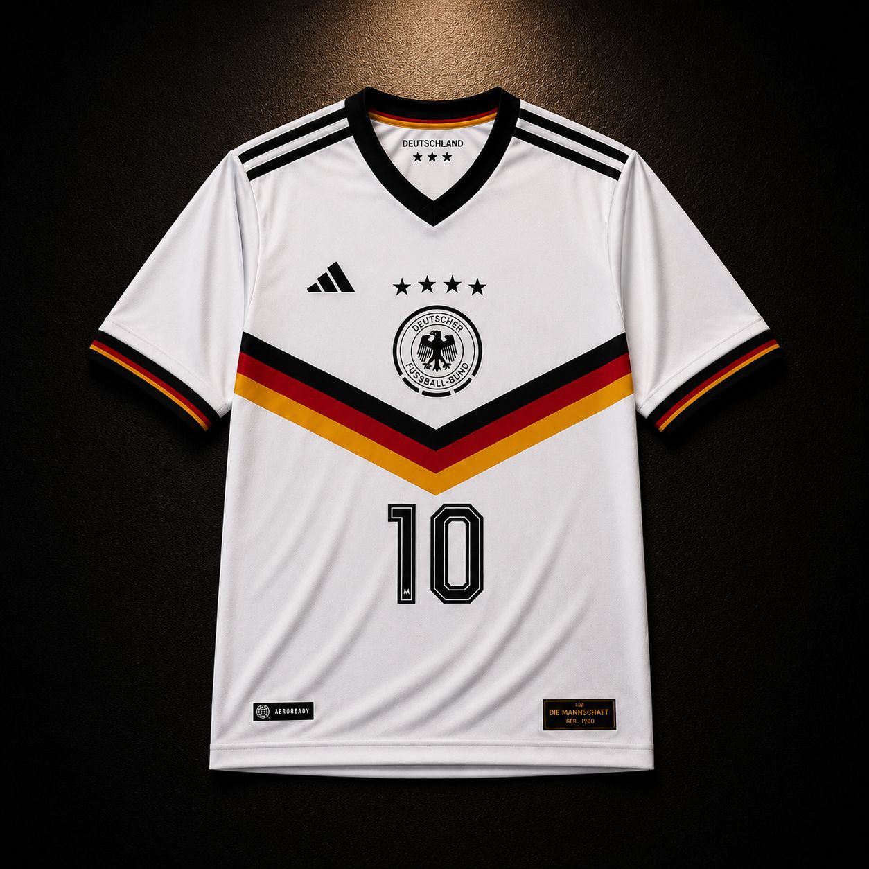 Germany Fan jersey for men Combo white