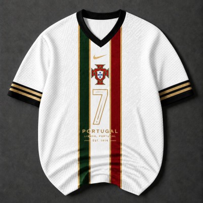 Portugal Fan jersey white