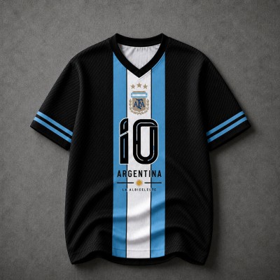 Argentina T-Shirt Black
