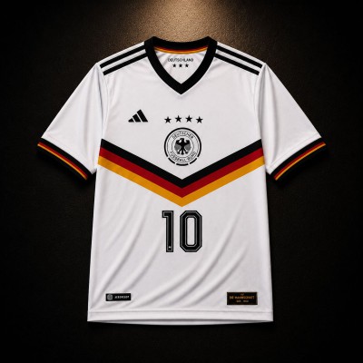 Germany Fan jersey for men Combo white