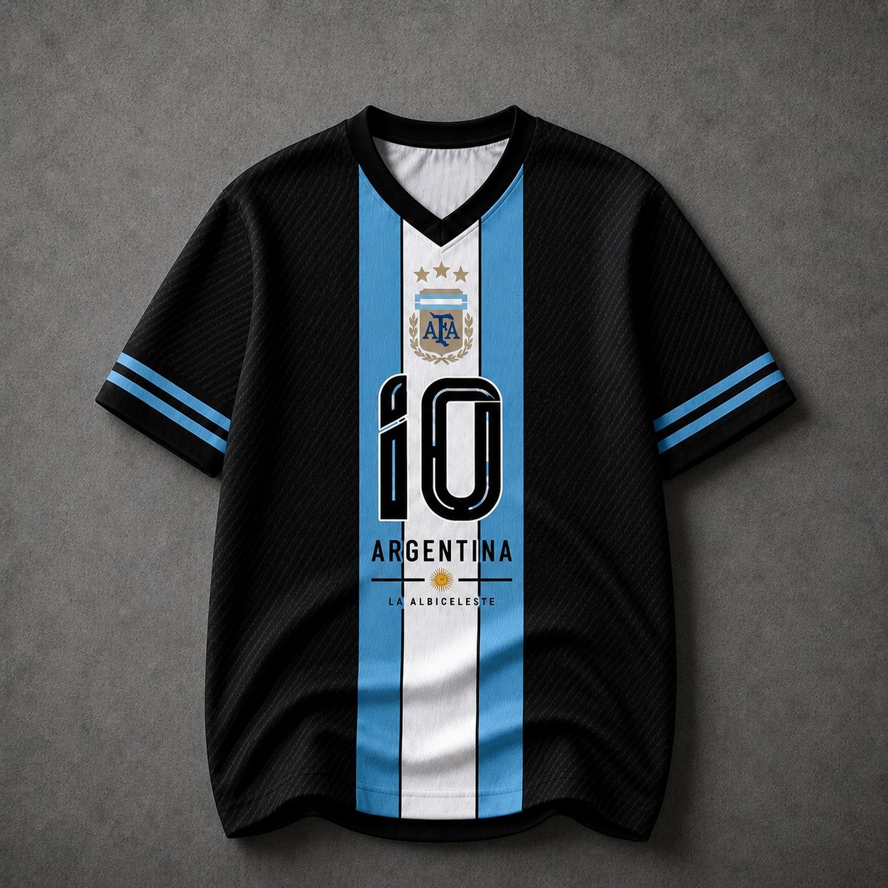 Argentina T-Shirt Black